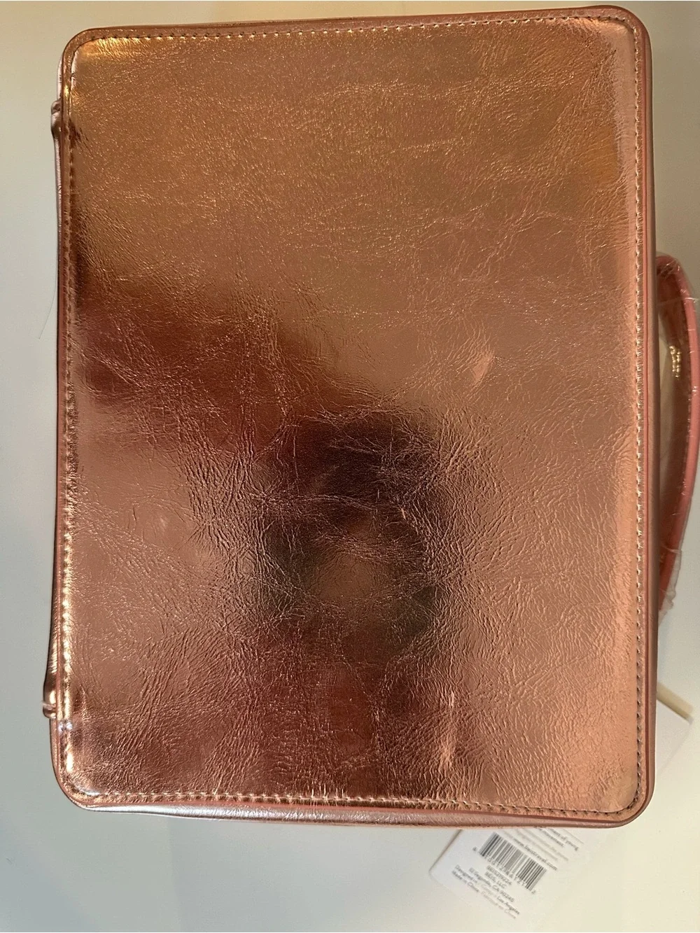 Limited Edition BEIS Rose Gold Metallic Cosmetic Case